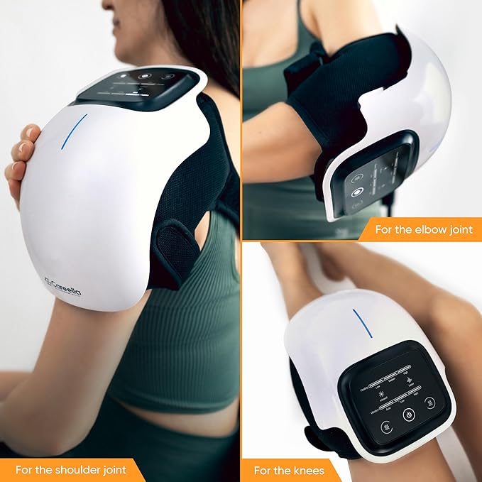 Skinsculptco™ Cordless Knee Massager with Red Light Therapy & Heat